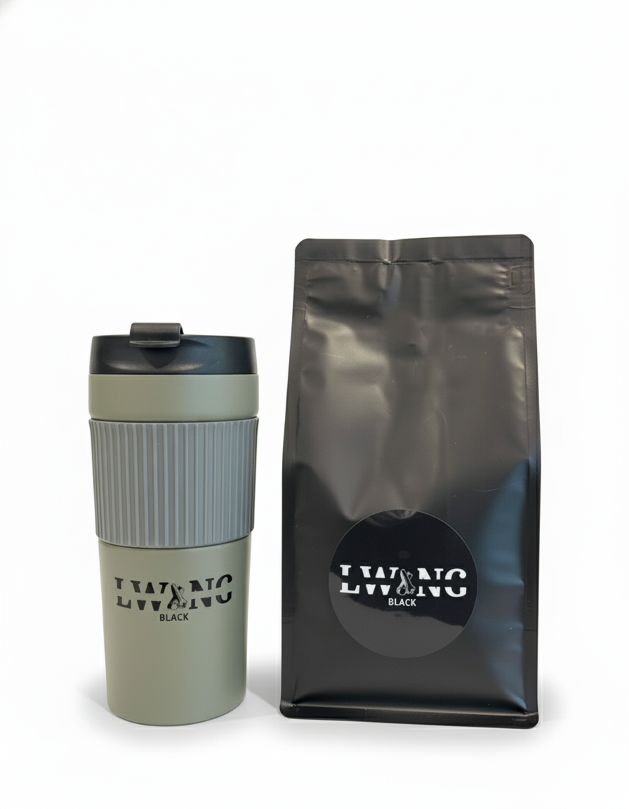 500g Lwang Black Combo (Choose your French Press)
